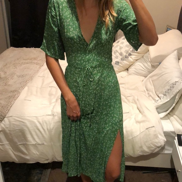 faithfull the brand riviera midi dress